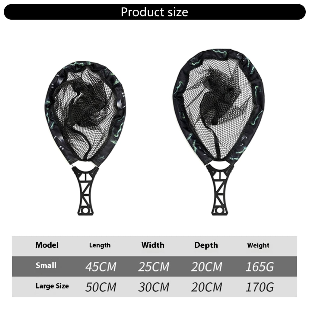 Oasiva Fishing Net Fishing Tackle Tool for Landing Net with Comfortable Grip