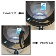 Panda 22lbs Portable Spin Dryer, Stainless Steel Drum, 3200RPM Spin Speed, Gravity Drain, Silver