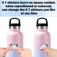 thumbnail image 3 of 50Pcs 67 Stickers Six Seven Meme Sticker Funny Waterproof Decals for Laptop Phone Water Bottle Luggage Trendy Internet Decor for Adults Teens Holiday Gifts, 3 of 6