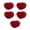 A, variant on wutoase Mini Artificial Flowers, Floating Decorations DIY Hairpins Refrigerator Magnets Home Decor