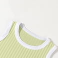 thumbnail image 4 of ITSAME Boys Outfit Set, Crewneck Printed Tank Top and Shorts Summer Casual Comfort Clothes 2-Piece Green Size 7-8, 4 of 7