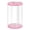Pink, variant on Reusable Acrylic Cashes Container For Coin Bill Home Office Decoration