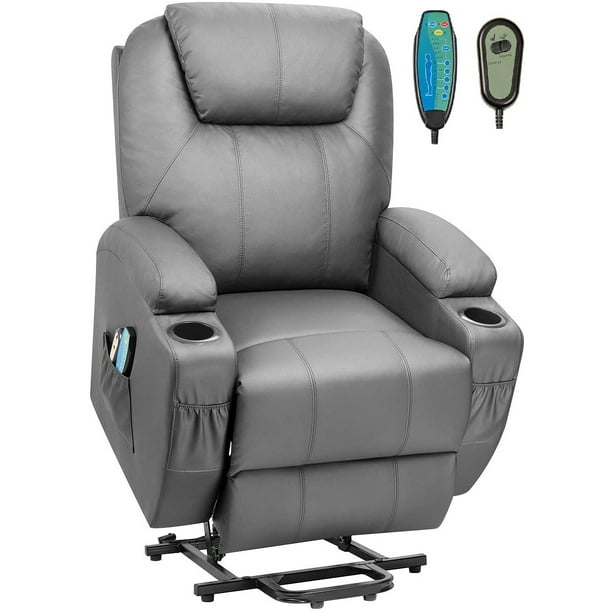 Vineego Electric Power Lift Recliner, Leather Lift Chair