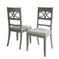 thumbnail image 4 of Castle Place Mid-century Modern Dining Chair, Set of 2, Grey, 4 of 8