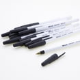 thumbnail image 6 of BAZIC Ballpoint Nova Black Color Stick Pens, 1.0 mm, (12/Pack), 1-Pack, 6 of 7