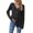 Black, variant on Vedolay Womens Cardigans Lightweight Cropped Cardigan Open Front Button Down Loose Knit Sweater Coat Pink,2XL