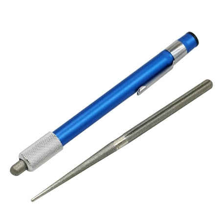 

CHXonu 2in1 Sharpener Diamond Pen Shaped Sharpener Pocket Sharpening Rod For Hook Diamond Sharpening Rod Set Metal Hammer Handle Hammer Bits for Concrete 5/16 1/4 to 1/8 Adapter Grinder Jewelers