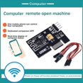thumbnail image 3 of 2X Desktop Computer Boot Card WiFi APP Remote Controlled Switch Card Computer Remote Boot Startup Card,2 x Computer Boot Card 2 x Dupont Cable,Black, 3 of 8