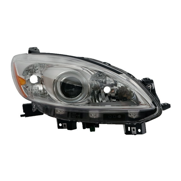 KAI New OEM Replacement Passenger Side Headlight Lens And Housing, Fits 2012-2015 Mazda 5