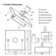 thumbnail image 3 of RV Light Dimmer Light Switch Control Panel 12-24V 10A Universal PWM Dimmer Low Voltage Dimmer-Good, 3 of 5