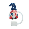 thumbnail image 1 of Dsscvnef Colorful Silicone Cartoon Straw Caps Reusable Drink Covers Kids Durable Silicone Straw Tips for Juices, 1 of 4