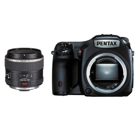 Pentax 645Z Medium Format DSLR Camera #16599 + Pentax-D FA 645 55mm AL[IF] SDM AW Lens (Best Mamiya Medium Format Camera)