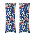 thumbnail image 1 of Balery Cute Popcorn Funda Protectora para Almohada Corporal de Algodón Hipoalergénico con Cierre(55 x 21 pulgadas), Almohadas No Incluidas, 1 of 7