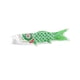 thumbnail image 1 of Bandera Koinobori, manga de viento de carpa japonesa, bandera de pez, cometa, decoración colgante, koi japonés Verde, 1 of 9