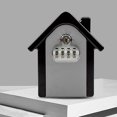 thumbnail image 3 of Coofit Key Lock Box Alloy Digit Combination Creative Key Storage Box Key Safe Storage, 3 of 8