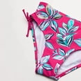 thumbnail image 6 of GYRATEDREAM 7-13Y Child Girls Halter Tankini Side Tie Bikini Bathsuit 2PCS Floral Swimsuit UPF 50+, 6 of 6