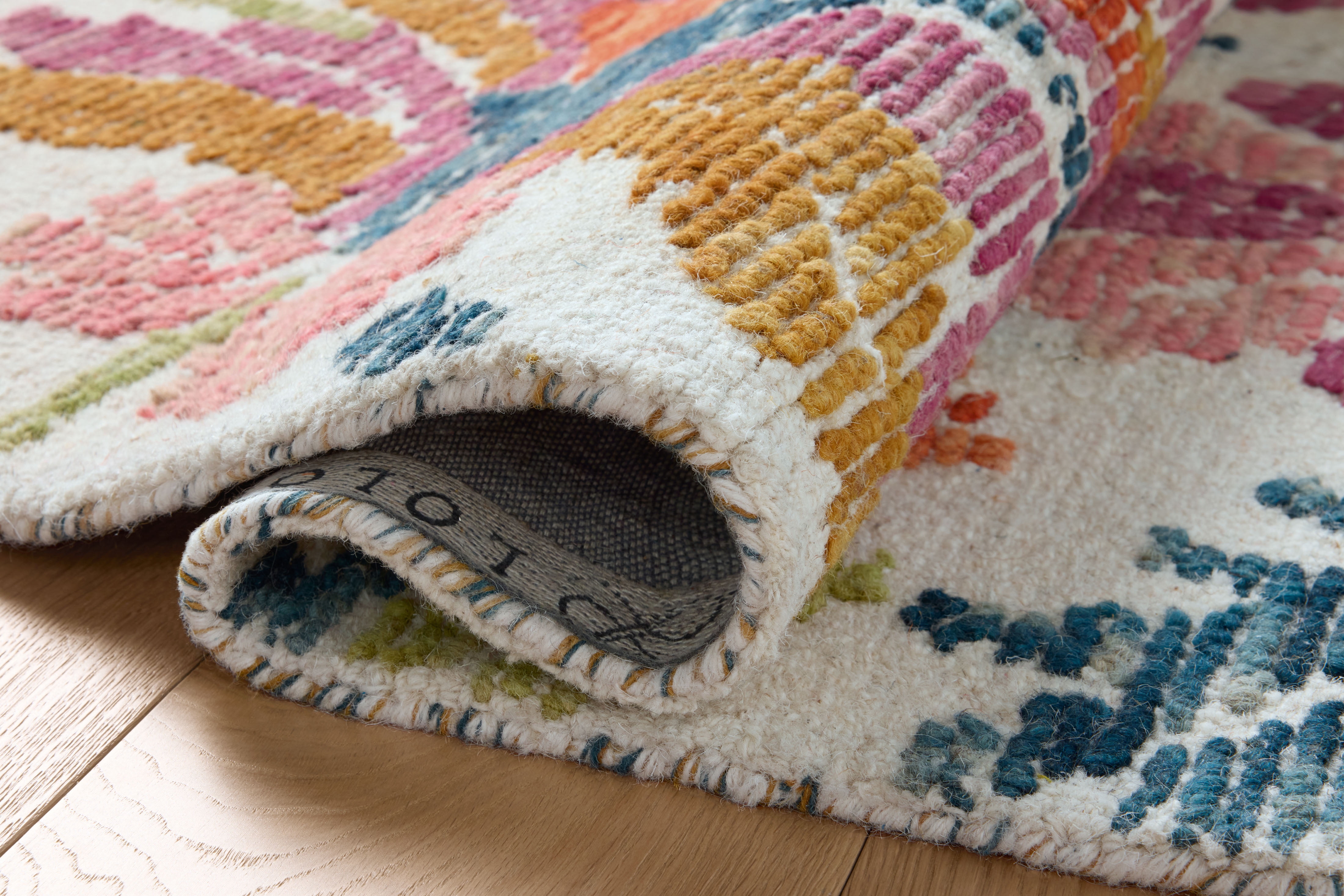 Loloi Tilly Ivory / Multi 8'-6" x 11'-6" Area Rug