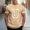 Khaki, variant on Goodtrade8 Mens Summer T-Shirts Trendy Big and tall Pullover Short Sleeve Round Neck Printed Travel Shirts for Men Stretch