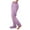 Purple, variant on yuCgh Men's and Women's Same Style Plush Thick Stockings, Footed Warm Sleepwear Pants with Elastic Waist,Black L