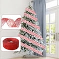 thumbnail image 1 of Cinta de Organza de Copo de Nieve con Lentejuelas JAMW 3 Rollos 2 m Sencillez, 1 of 5