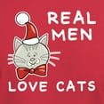thumbnail image 3 of CafePress - Real Men Love Cats Dark T Shirt - Men's Classic Graphic Cotton T-Shirt, 3 of 4