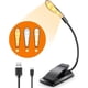 thumbnail image 1 of opciones de color para leer en la cama, con niños y para acampar. Luz de libro recargable por USB de 7 LED con 9 modos de iluminación, 1 of 5