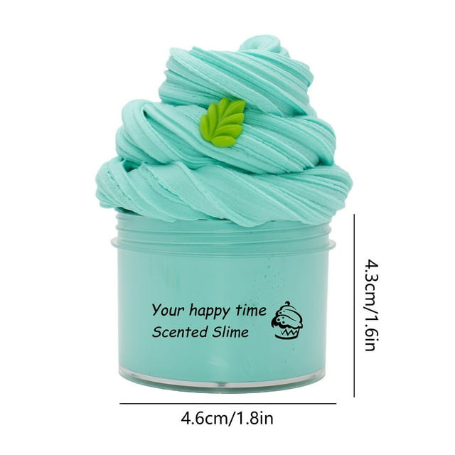 ICQOVD Pâte à Modeler Slime Portable Bricolage Kit Anti-Stress