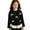 Black, variant on Cethrio Long Sleeve Tops for Girl Size 8, Soft Crew Neck Casual Pullover Girls T-shirts Black