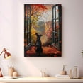 thumbnail image 4 of Canvas Wall Art for Living Room - Manchester Terrier Dog Poster Print Vintage Home Decor Pets Oil Painting Autumn Room Decor, 4 of 6