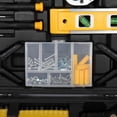 thumbnail image 4 of 198 Piece Tool Set General Household Hand Tool Kit with Plastic Toolbox Storage Case Yellow, 4 of 7