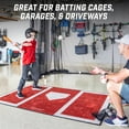 thumbnail image 5 of GoSports Baseball and Softball Hitting Mat for Batting Stance Practice - 6 x 4 ft, 5 of 7