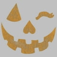 thumbnail image 2 of Women's Lost Gods Halloween Jack-o'-Lantern Wink Graphic Tee Athletic Heather Small, 2 of 4