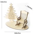 thumbnail image 2 of Adorno De Vela De Recuerdo Navideño Portavelas De Candelita De Madera Para Recordar A Los Seres Queridos Inevent HA038589-00, 2 of 6