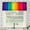 Color 1, variant on Remain Unique Rainbow Colorful Polyester Rod Pocket Curtain Valance for Home Bedroom Living Room Kitchen Window Decor 54x18 inch