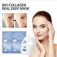 thumbnail image 4 of Ashosteey Bio-Collagen Real Deep Mask,Deep Collagen Overnight Mask,Pure Collagen Films Deep Hydrating Firming Overnight Hydrogel Mask, Improve Moistur, Elasticity and Wrinkle, 4 of 5