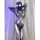 thumbnail image 4 of Disfraz de Spider-Man para mujer Mono Mono Cosplay Fiesta de cosplay (黑色加头套XL) XL,Negro con capucha, 4 of 5