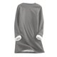 thumbnail image 5 of Pntutb Moda para mujer Estampado de Navidad Manga regular Otoño Invierno Suelta Vacaciones Casual Manga Cuello redondo Camisa tops Pntutb Pntutb-2783, 5 of 5