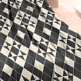 thumbnail image 3 of Black Beige Checkerboard Checkered Pattern Blanket,Comfortable Soft Flannel Throw Blanket,All Season,Warm Lightweight Blankets for Sofa Bed Couch Living Room Chair,30"x40", 3 of 4