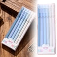 thumbnail image 2 of 6 Pcs Pastel Tone Gel Pens, 0.5mm Fine Point Blue Ink Pens, Handwriting Pens, Multi Shade Ballpoint Pens, Smooth Writing Pens, Quick Drying Pens for Note Taking, Journaling, 2 of 6