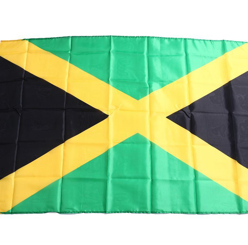 Symple Stuff Jamaican Flag Towel 