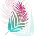 thumbnail image 2 of Villa, Mlli 20x20 White Modern Wood Framed Museum Art Print Titled - Bright Palms, 2 of 4