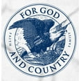 thumbnail image 2 of For God and Country Religious Hoodie Sweatshirt Women Men Brisco Brands S, 2 of 6