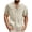 Beige, variant on Gifts Shirts for Men Cotton Linen Short Sleeve Stand-Collar Button Pullover T-Shirt Solid Color Breathable Lightweight Relaxed-Fit Everyday Office Wear Beach Vacation