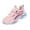 Pink, variant on Girls Athletic Shoes, Hook and Loop Sneakers, School Daily Wear Shoes, Kids Girls All Pink Colorblock Sneakers Casual Hook and Loop Athletic Shoes for Daily School Play, Pink 13C