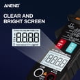 thumbnail image 3 of Amdohai ANENG ST205 4000 Counts Full Intelligent Automatic True RMS Digital Multimeter Clamp Meter AC/DC Voltage NCV Resistance Auto Flashlight with Temperature Measurement, 3 of 7