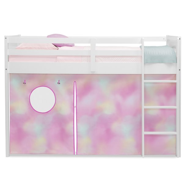 Delta Children Loft Bed Tent Curtain Set for Twin Loft Bed (Bed Sold