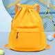 thumbnail image 5 of Mochila con cordón mochila para mujeres a prueba de agua de nylon mochila mochila amarilla, 5 of 9