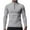 Gray, variant on Dress Shirts Hvyesh Long Sleeved T-Shirt Men's Big and Tall Fall Solid Color T-Shirt Basic Crew Neck Undershirts