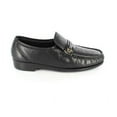 thumbnail image 3 of Florsheim Men's Shoes Riva Black Leather Slip On 17088-01, 3 of 7
