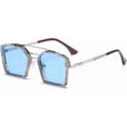 thumbnail image 1 of Retro Punk Small Frame Sunglasses for Men and Women (Color : B, Size : Medium), 1 of 5
